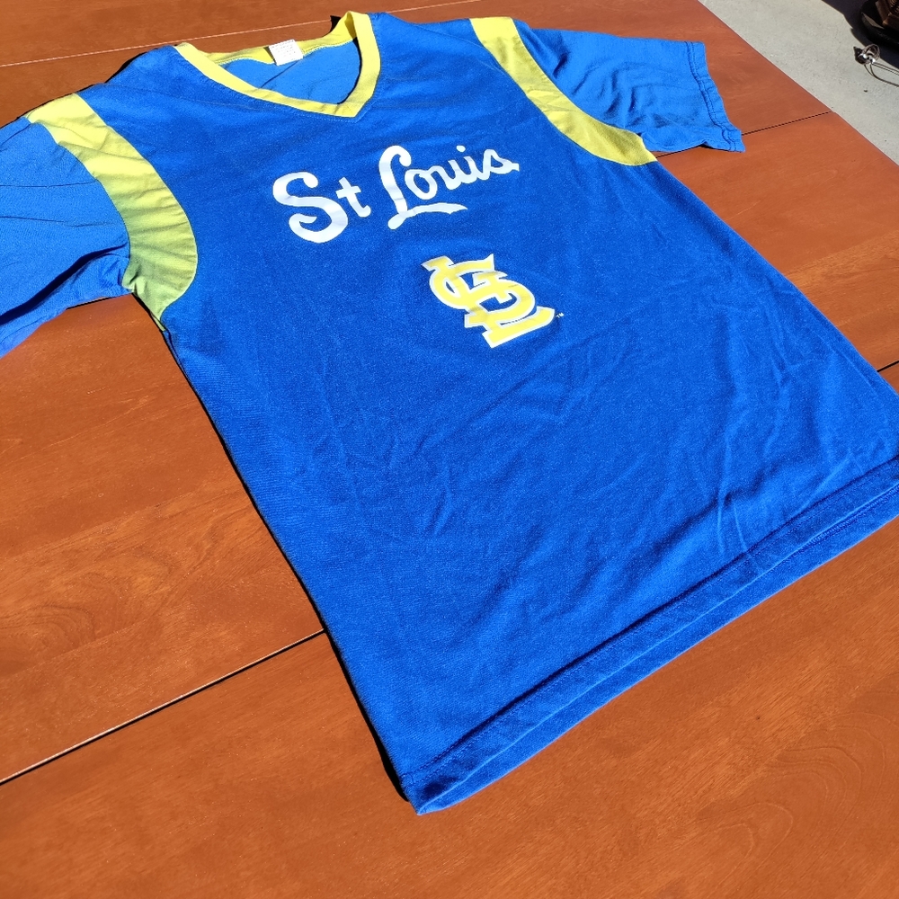 XL St. Louis Cardinals shirt #14 Warner